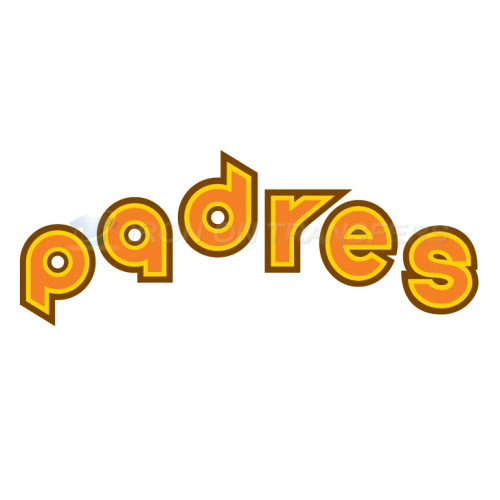 San Diego Padres Iron-on Stickers (Heat Transfers)NO.1840